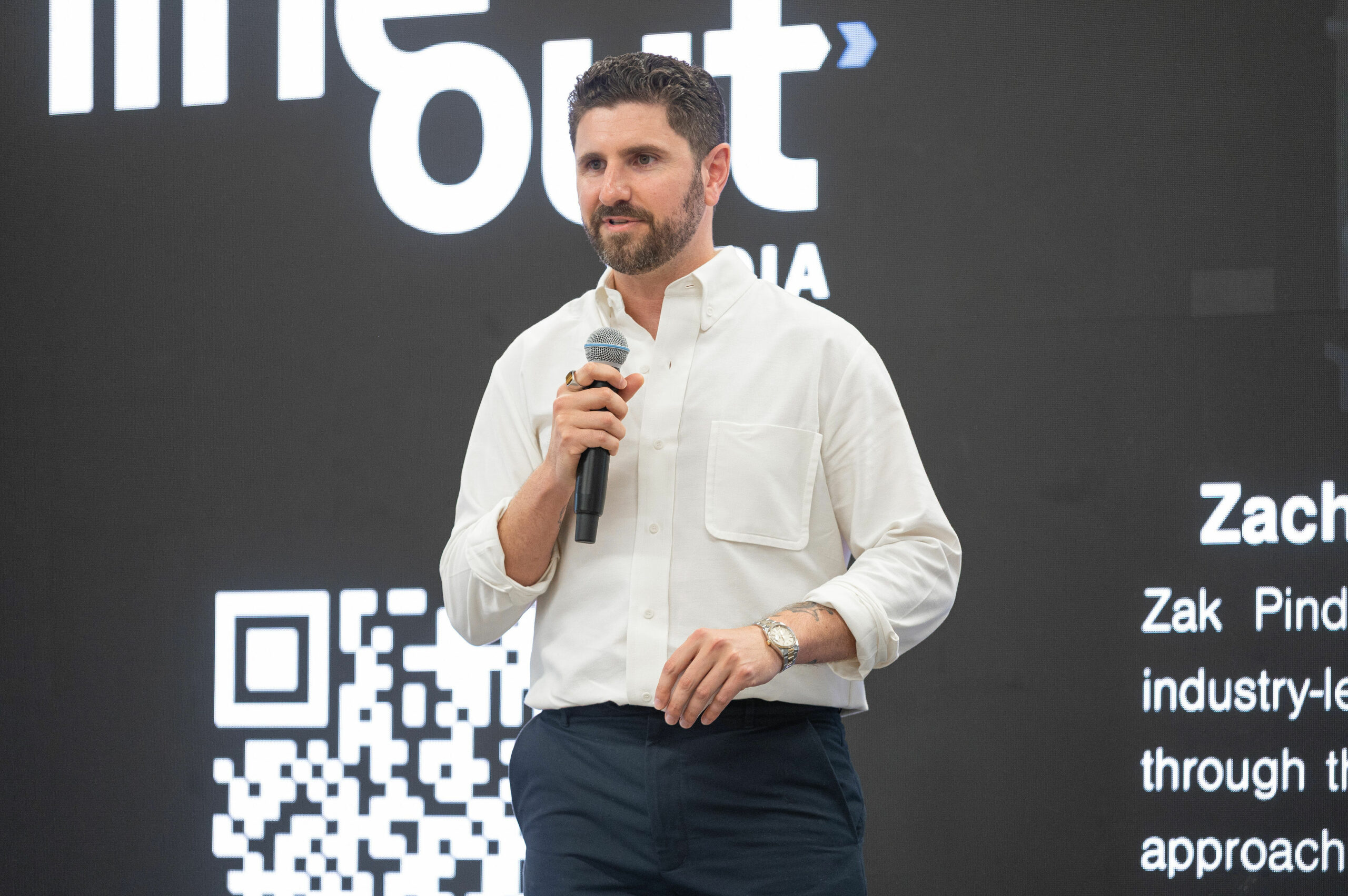Zachary Pinder, founder and CEO of Lineout Media