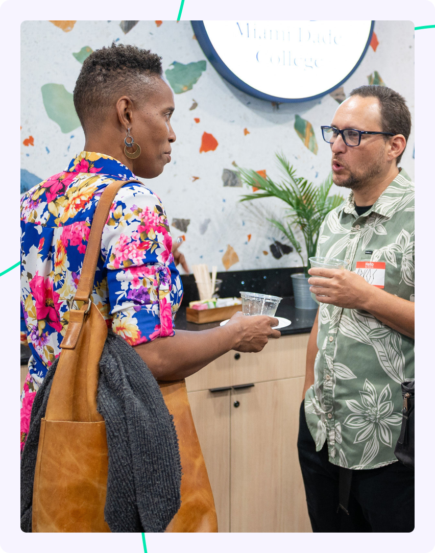 Networking gateways: Miami Tech Talent Coalition events and Miami Tech Works’ partners.
